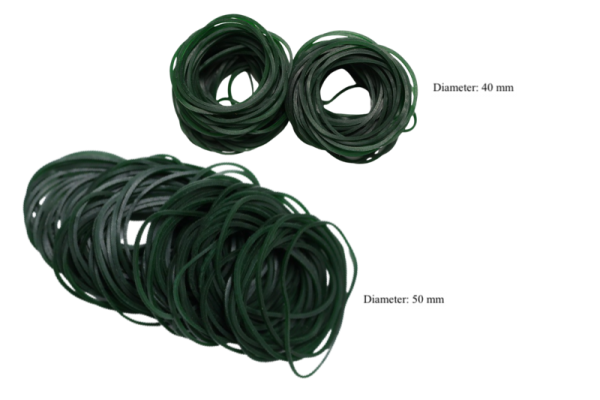 BCB CM031 Green Heavy Duty Elasticated Bungee Cord 1M Pack of 4